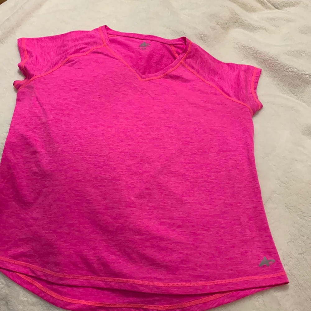Athletech hot pink shirt